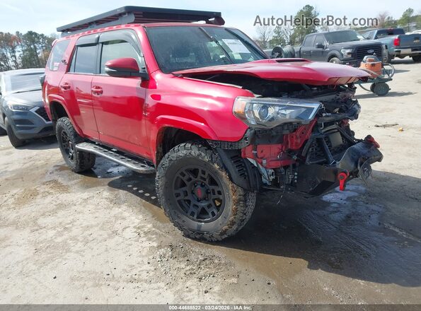 JTERU5JR3M5863692 2021 TOYOTA 4RUNNER Red Delantero derecho