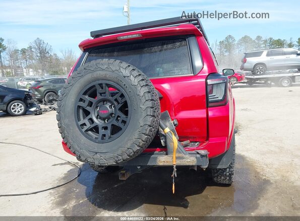 JTERU5JR3M5863692 2021 TOYOTA 4RUNNER Red 
