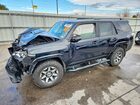 2021 Toyota 4runner Trd Off-road Premium Black vin: JTERU5JR4M5927464