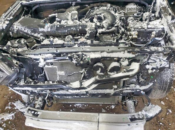 JTERU5JR7N5996568 2022 TOYOTA 4RUNNER Black Widok komory silnika