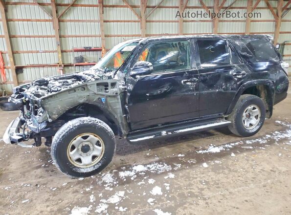 JTERU5JR7N5996568 2022 TOYOTA 4RUNNER Black Przód lewy