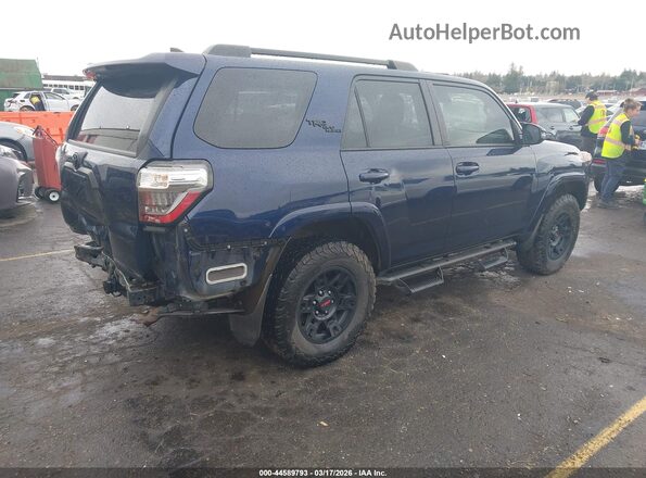JTERU5JRXM5884653 2021 TOYOTA 4RUNNER Blue Задня права чверть