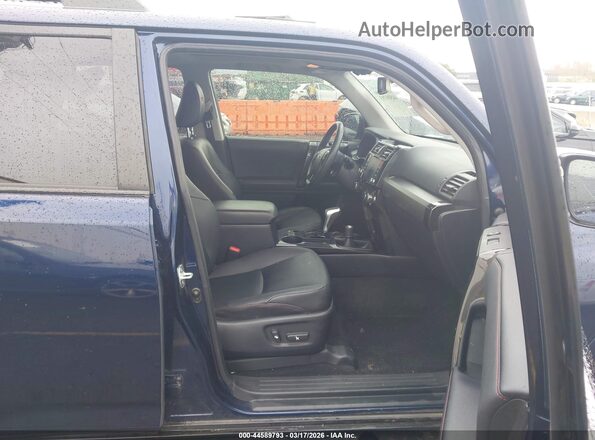 JTERU5JRXM5884653 2021 TOYOTA 4RUNNER Blue Вид салону спереду