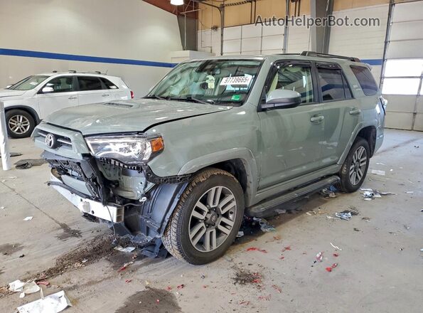 JTESU5JRXN6008758 2022 TOYOTA 4RUNNER Серый Передняя левая четверть