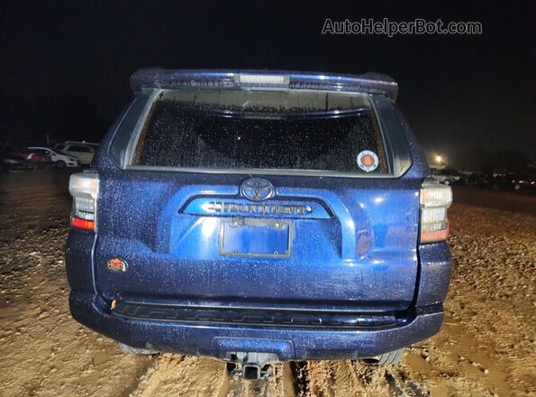 JTEZU5JR2K5198250 2019 TOYOTA 4RUNNER Синий Вид сзади