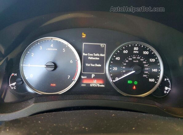 JTHAA1D2XM5114713 2021 LEXUS IS Синий Вид щитка приборов