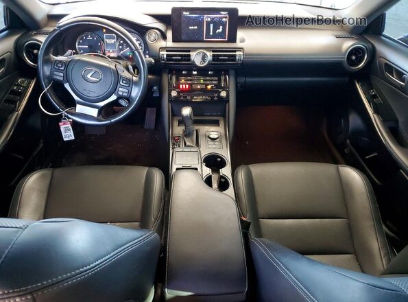 JTHAA1D2XM5114713 2021 LEXUS IS Синий Вид панели приборов