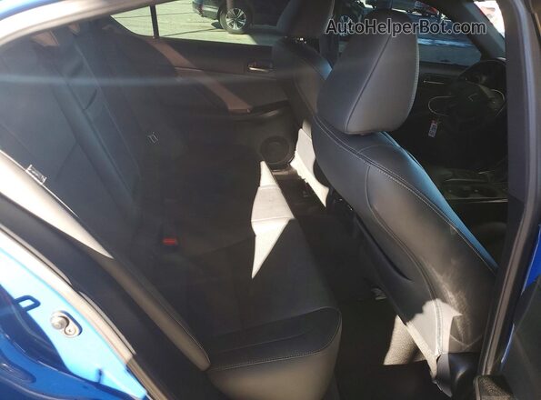 JTHAA1D2XM5114713 2021 LEXUS IS Синий Вид задних сидений