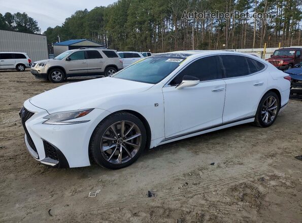 JTHB51FF2J5005795 2018 LEXUS LS Белый Передняя левая четверть