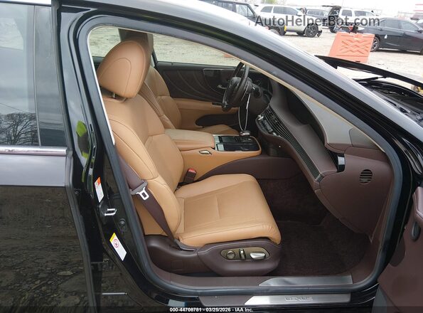 JTHB51FF3K5008089 2019 LEXUS LS 500 Черный Вид салона спереди