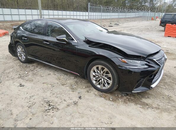 JTHB51FF3K5008089 2019 LEXUS LS 500 Черный Передняя правая четверть