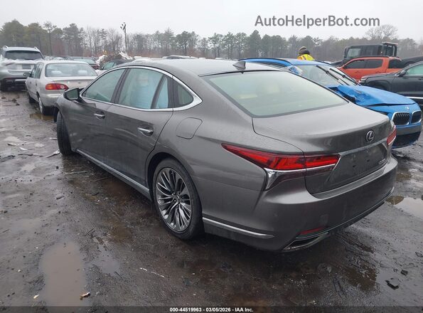 JTHB51FF4J5004079 2018 LEXUS LS 500 Серый Задняя левая четверть