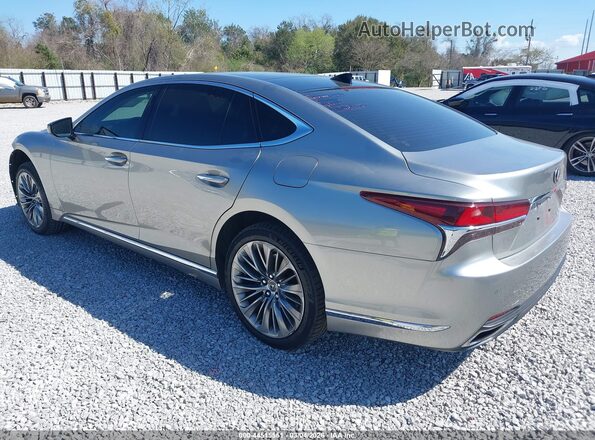 JTHB5LFF9J5004798 2018 LEXUS LS 500 Silver Задня ліва чверть