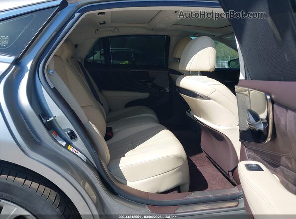 JTHB5LFF9J5004798 2018 LEXUS LS 500 Silver Вид наклейки з VIN-кодом