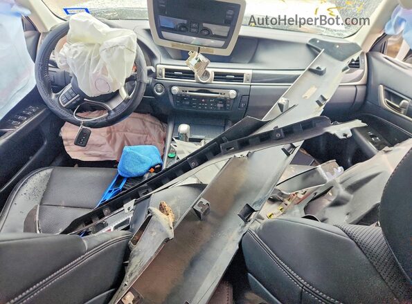JTHBA1BL0GA002157 2016 LEXUS GS Silver Вид панелі приладів