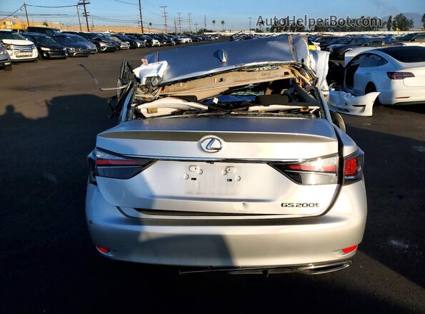 JTHBA1BL2GA000314 2016 LEXUS GS Серебряный Вид сзади
