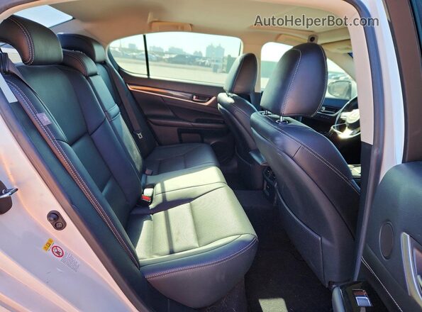 JTHBA1BL3HA005040 2017 LEXUS GS Белый Вид задних сидений