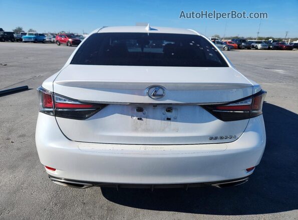 JTHBA1BL3HA005040 2017 LEXUS GS Белый Вид сзади
