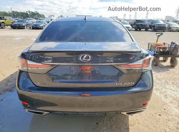 JTHBA1BL9HA004121 2017 LEXUS GS Черный Вид сзади