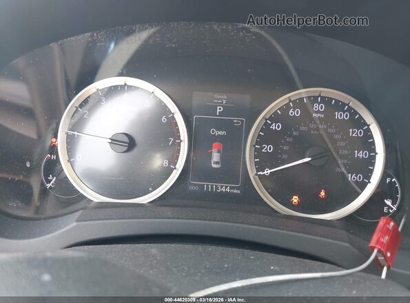 JTHBA1D20G5015195 2016 LEXUS IS 200T Белый Вид задних сидений