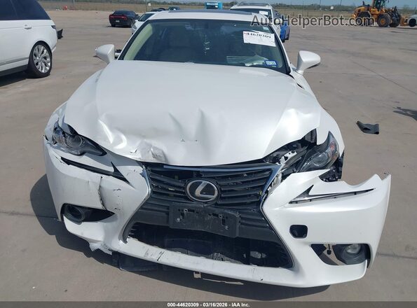 JTHBA1D20G5015195 2016 LEXUS IS 200T Белый Вид щитка приборов
