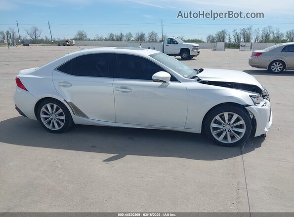 JTHBA1D20G5015195 2016 LEXUS IS 200T Белый Вид задней части салона