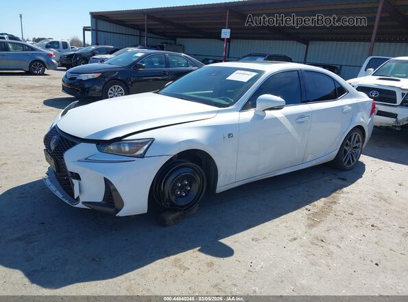 JTHBA1D20H5042575 2017 LEXUS IS 200T Белый Передняя левая четверть
