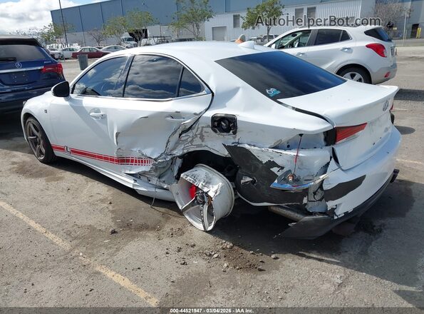 JTHBA1D20H5055231 2017 LEXUS IS 200T Белый Задняя левая четверть