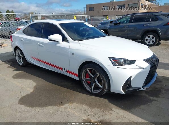JTHBA1D20H5055231 2017 LEXUS IS 200T Белый Передняя правая четверть