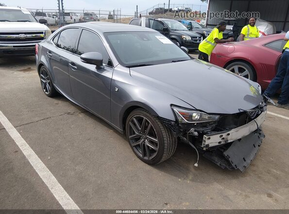 JTHBA1D20J5070785 2018 LEXUS IS 300 Серебряный Передняя правая четверть