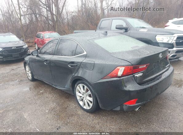 JTHBA1D21G5009129 2016 LEXUS IS 200T Black Задня ліва чверть