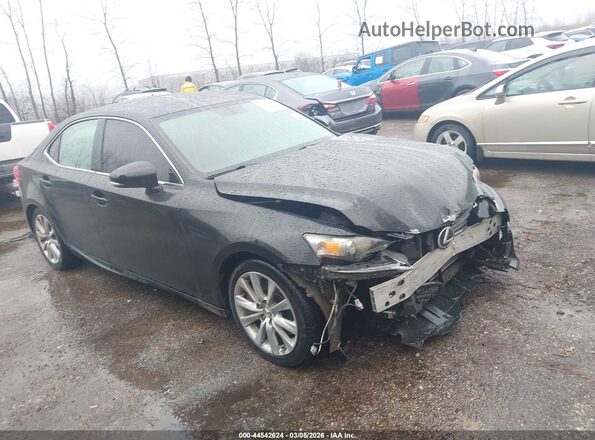 JTHBA1D21G5009129 2016 LEXUS IS 200T Black Передня права чверть
