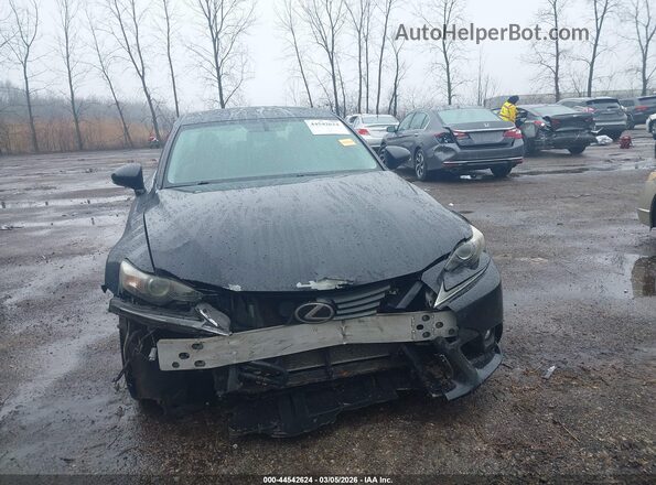 JTHBA1D21G5009129 2016 LEXUS IS 200T Black Вид спереду