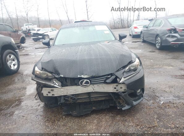 JTHBA1D21G5009129 2016 LEXUS IS 200T Black Вид задньої частини салону