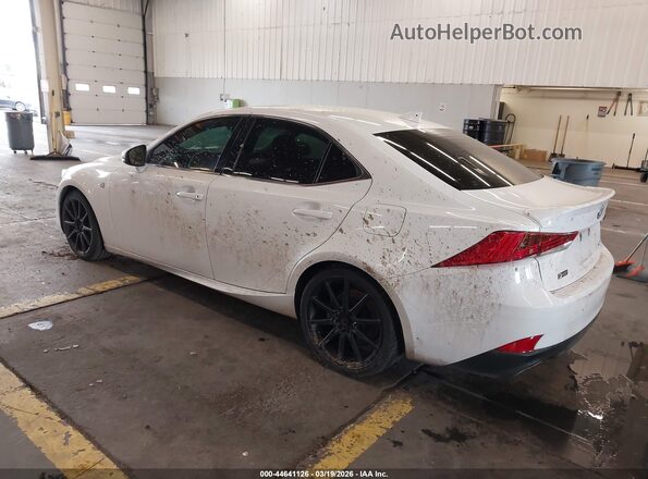JTHBA1D21H5042665 2017 LEXUS IS 200T Белый Задняя левая четверть