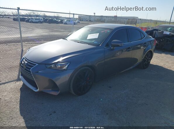 JTHBA1D21J5071959 2018 LEXUS IS 300 Серый Передняя левая четверть