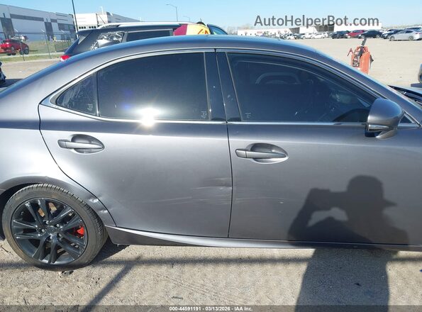 JTHBA1D21J5071959 2018 LEXUS IS 300 Серый Вид задней части салона