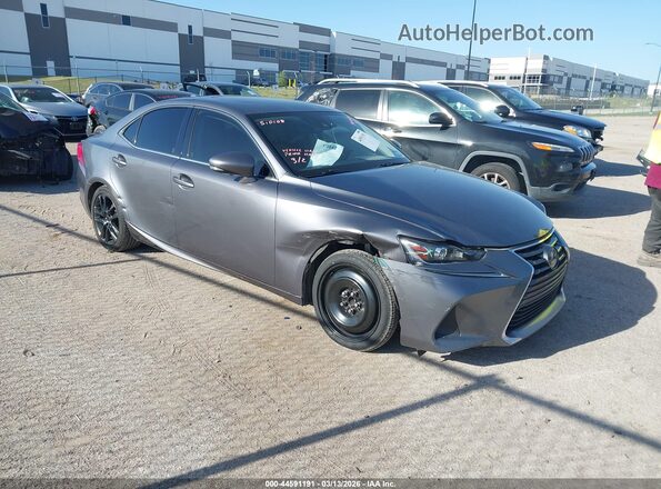 JTHBA1D21J5071959 2018 LEXUS IS 300 Серый Передняя правая четверть