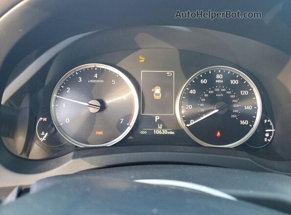 JTHBA1D21S5134950 2025 LEXUS IS Gray Вид щитка приладів
