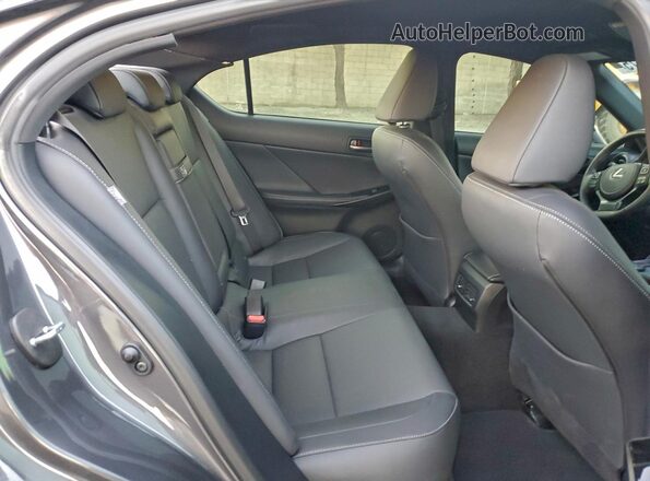 JTHBA1D21S5134950 2025 LEXUS IS Gray Вид задніх сидінь