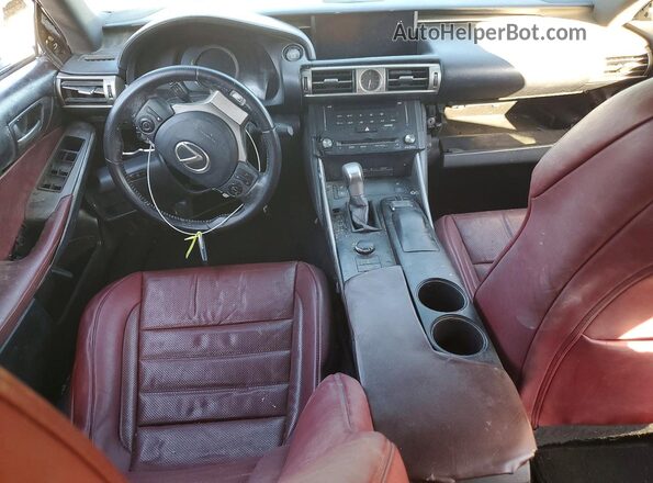 JTHBA1D22G5018521 2016 LEXUS IS Белый Вид панели приборов
