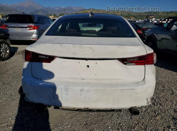 JTHBA1D22G5018521 2016 LEXUS IS Белый Вид сзади