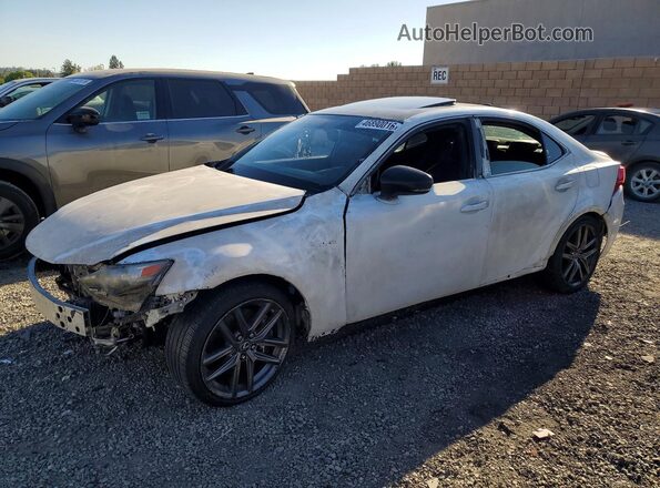 JTHBA1D22G5018521 2016 LEXUS IS Белый Передняя левая четверть