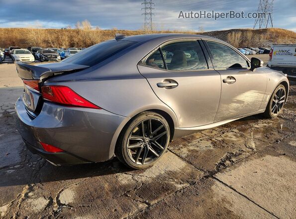 JTHBA1D22J5063806 2018 LEXUS IS Серый Задняя правая четверть