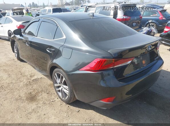 JTHBA1D22J5075731 2018 LEXUS IS 300 Черный Задняя левая четверть