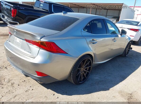 JTHBA1D23H5040979 2017 LEXUS IS 200T Серебряный Задняя правая четверть