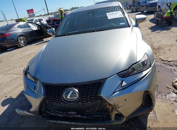 JTHBA1D23H5040979 2017 LEXUS IS 200T Серебряный Вид щитка приборов