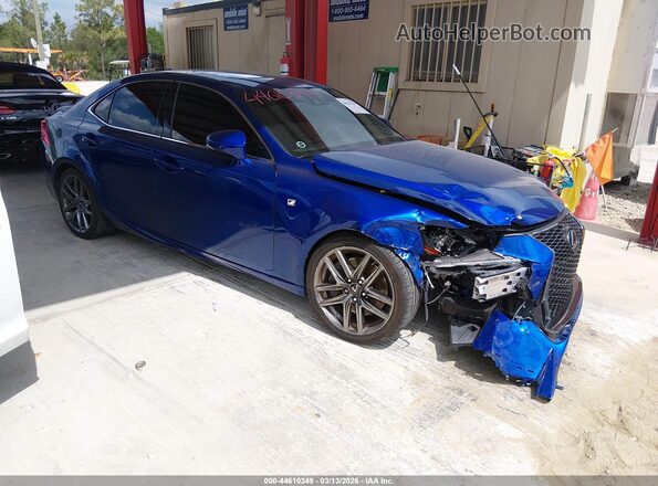 JTHBA1D23J5083577 2018 LEXUS IS 300 Blue წინა მარჯვენა
