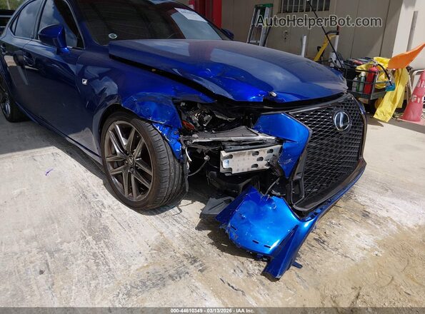 JTHBA1D23J5083577 2018 LEXUS IS 300 Blue წინა ხედი