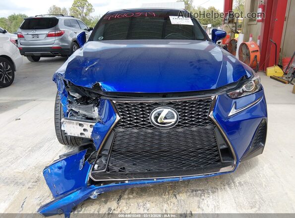 JTHBA1D23J5083577 2018 LEXUS IS 300 Blue წინა პანელის ხედი
